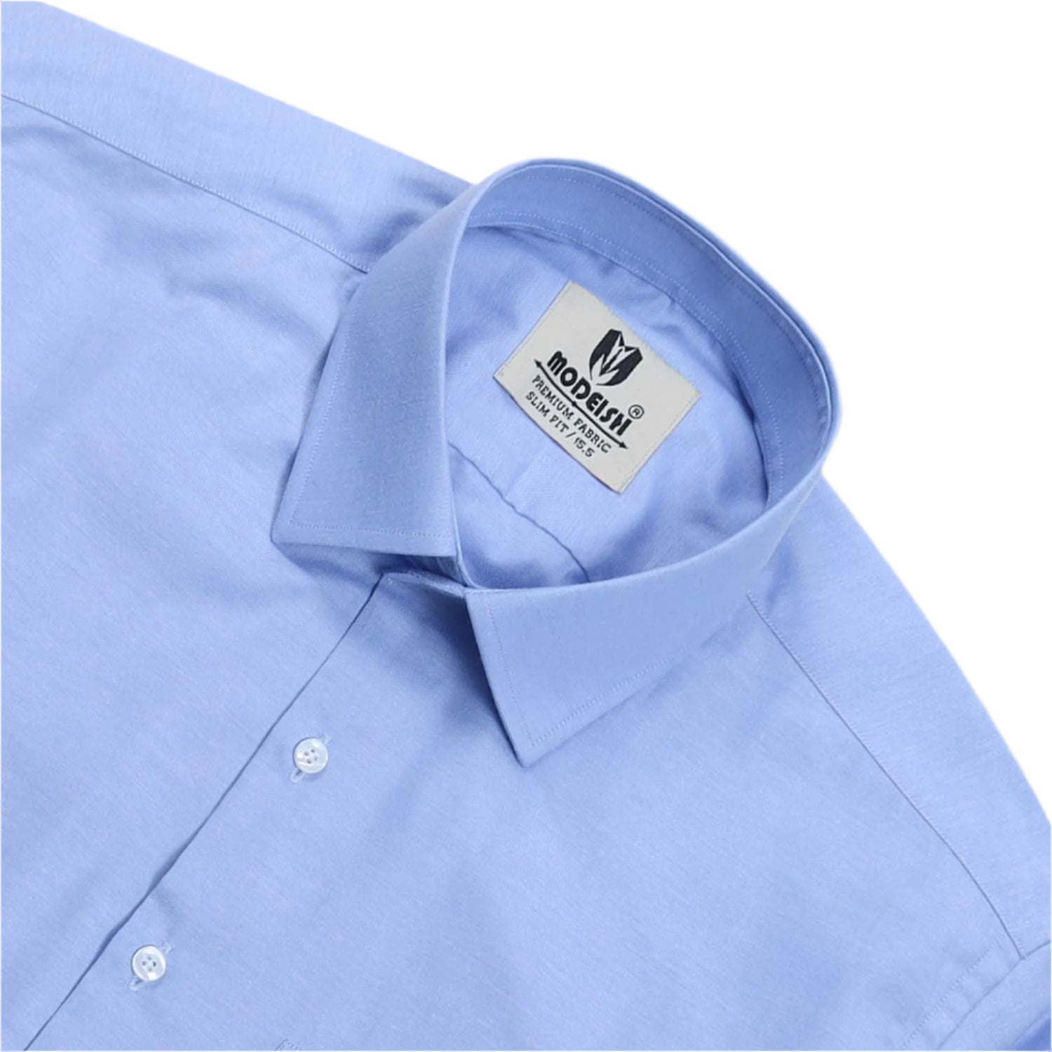 Sky Blue Plain Formal Shirt