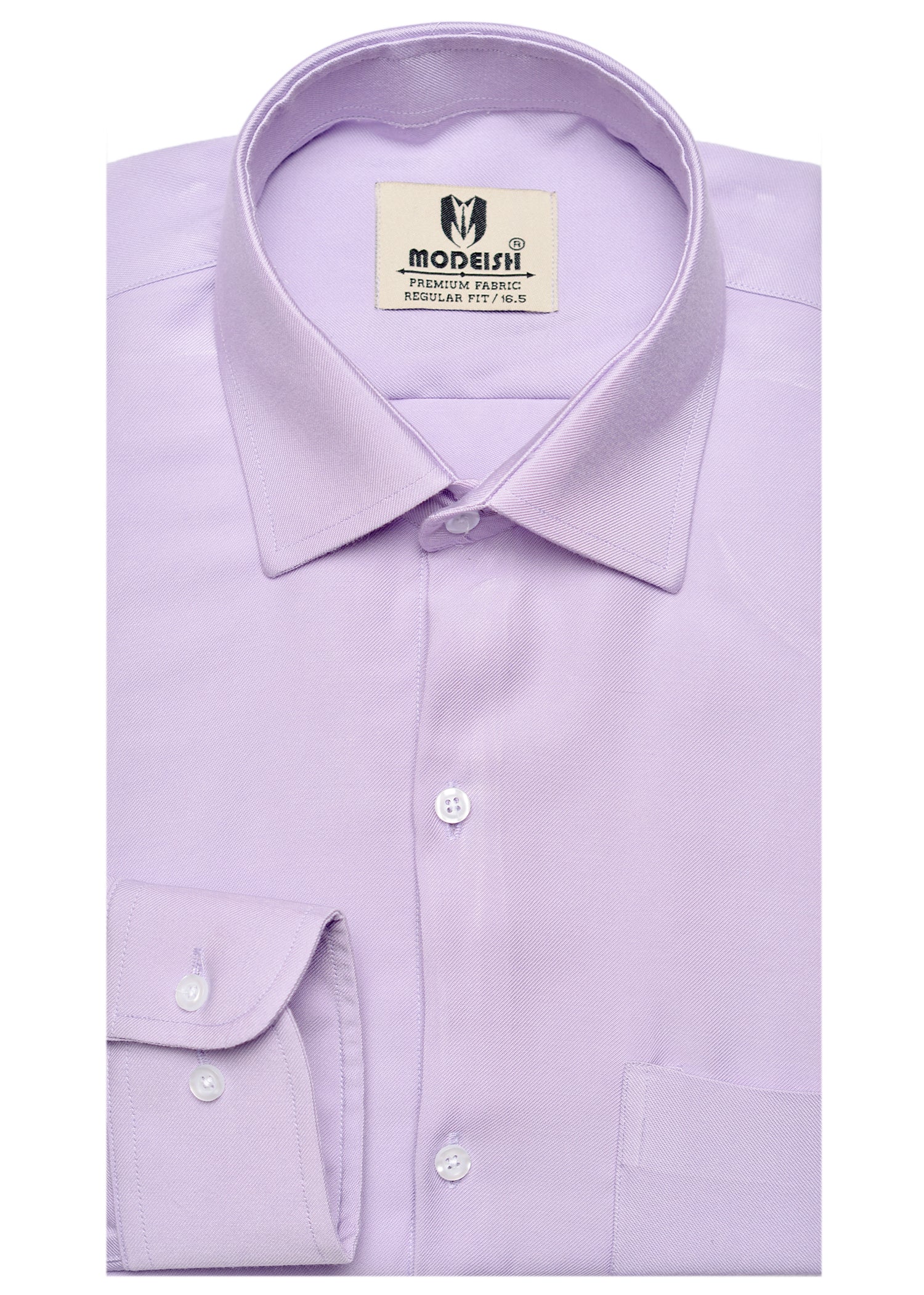 Lavender plain Summer Fabric Shirt