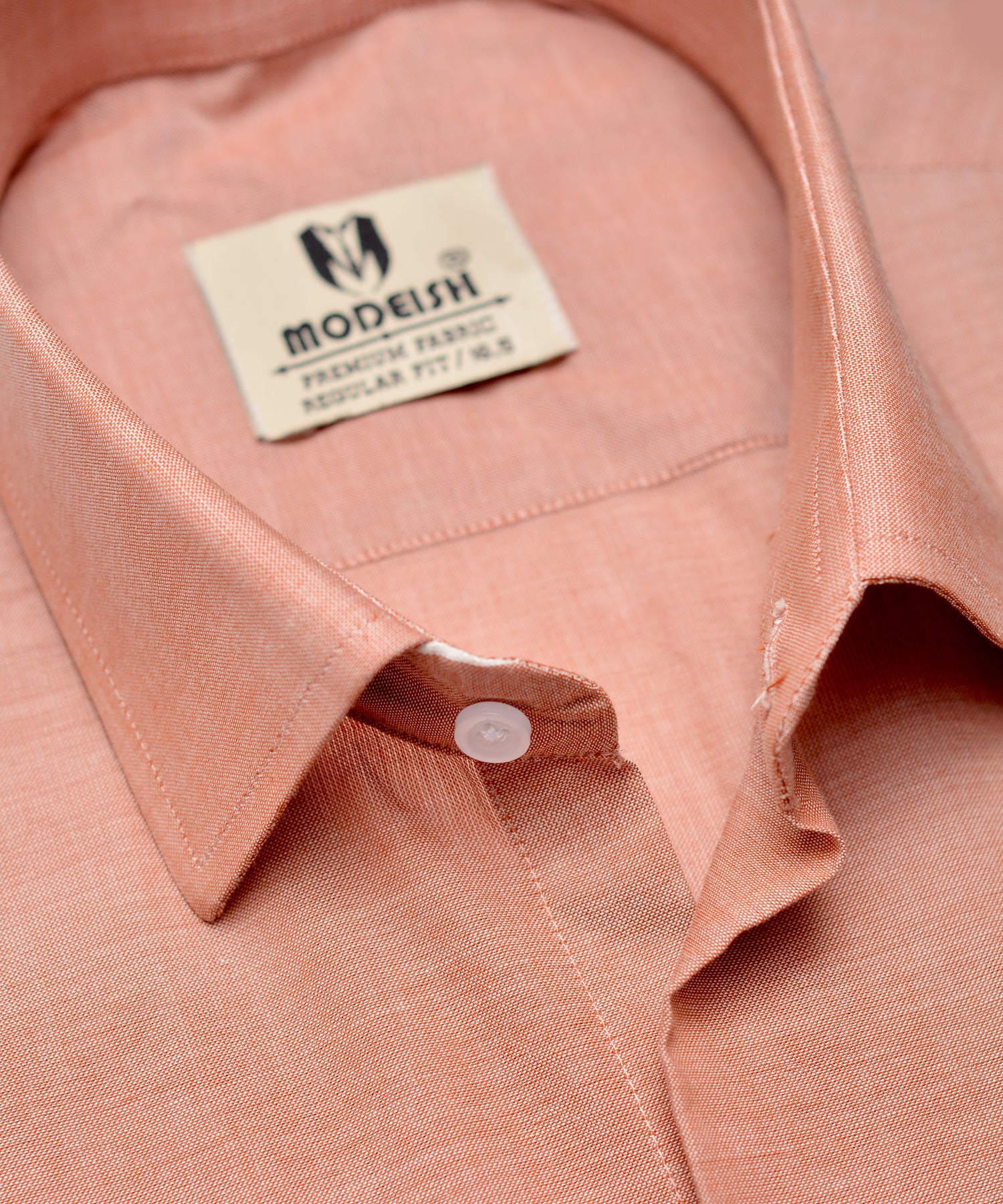 Blush Peach Shamray Summer Fabric Shirt