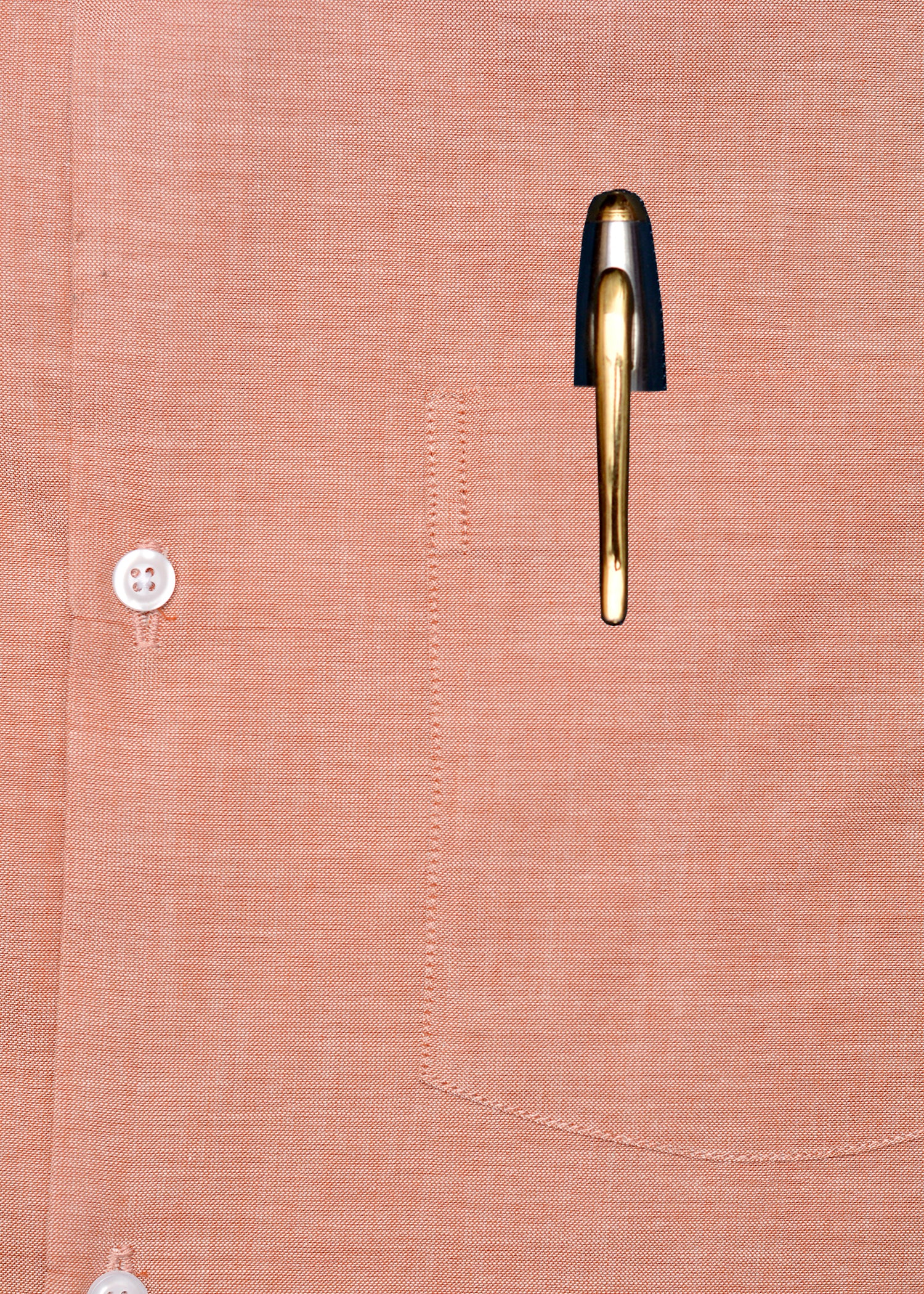 Blush Peach Shamray Summer Fabric Shirt