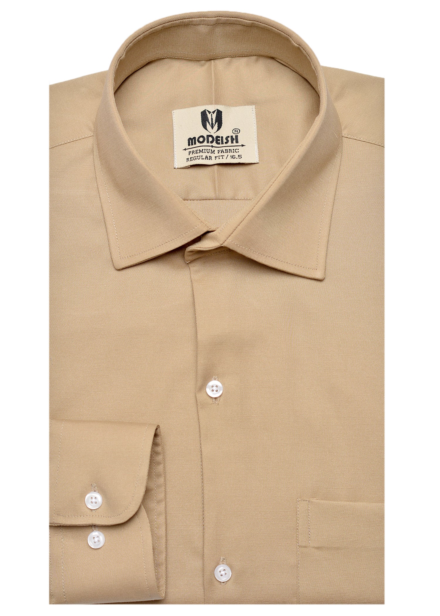 Sand Beige Summer Fabric Shirt