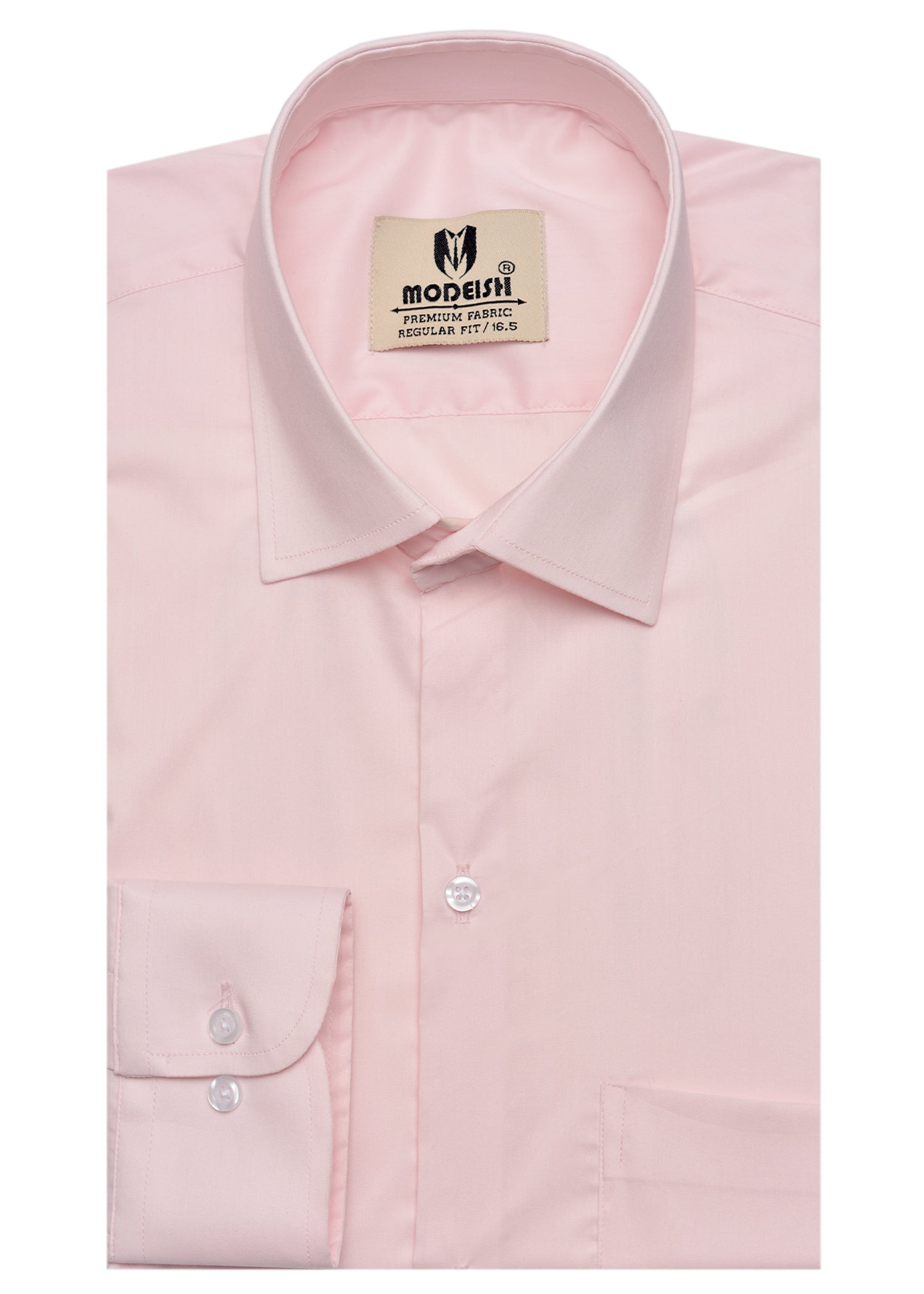 Pink Soft Plain Summer Fabric Shirt