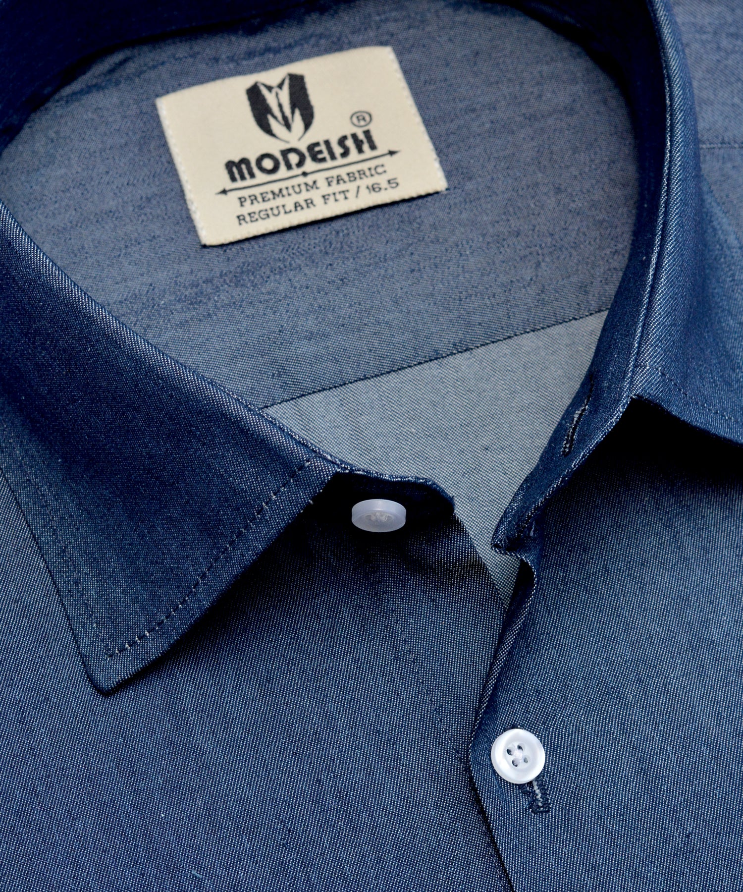 Storm Blue Summer Fabric Shirt