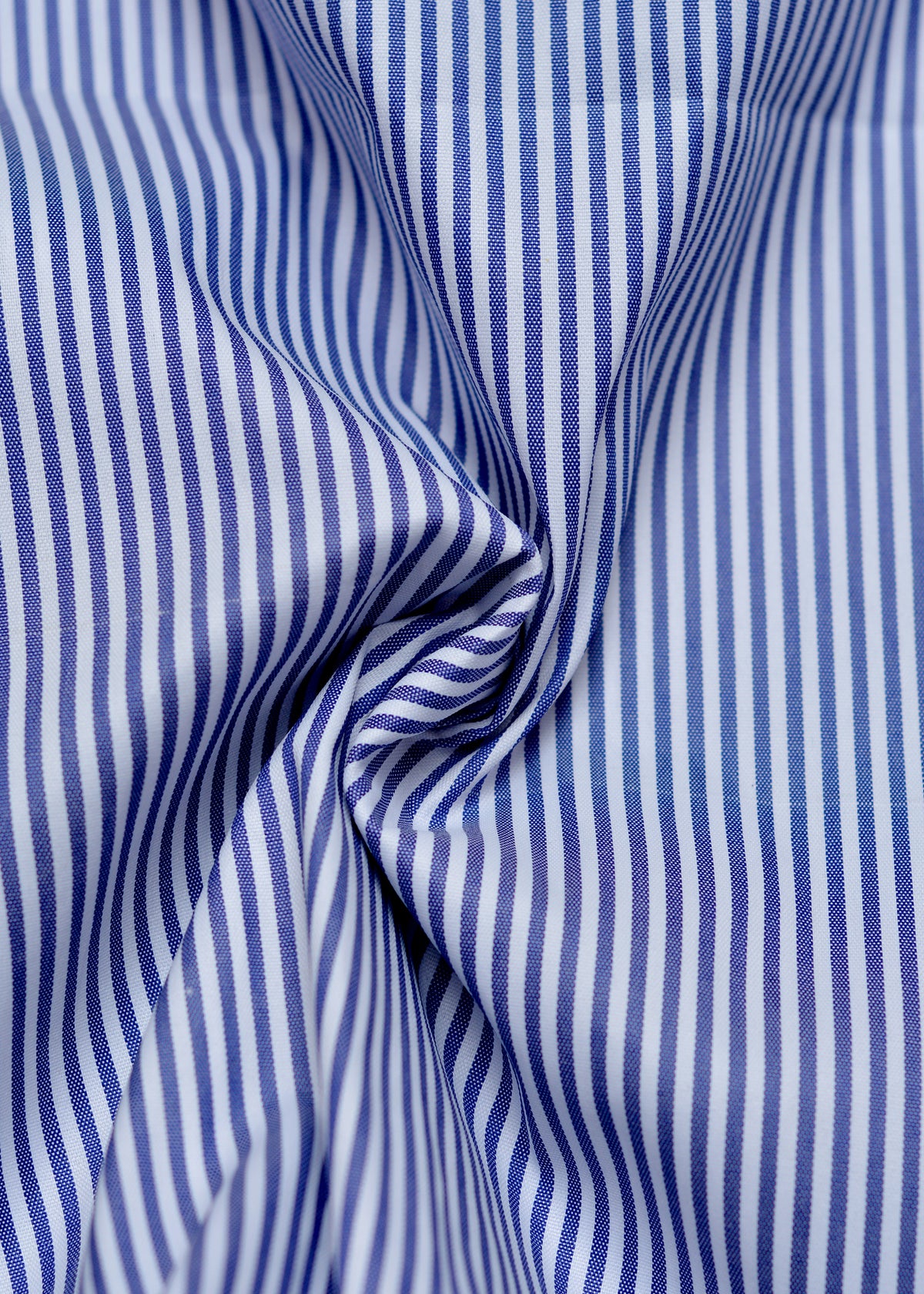 Blue White lining Summer Fabric Shirt