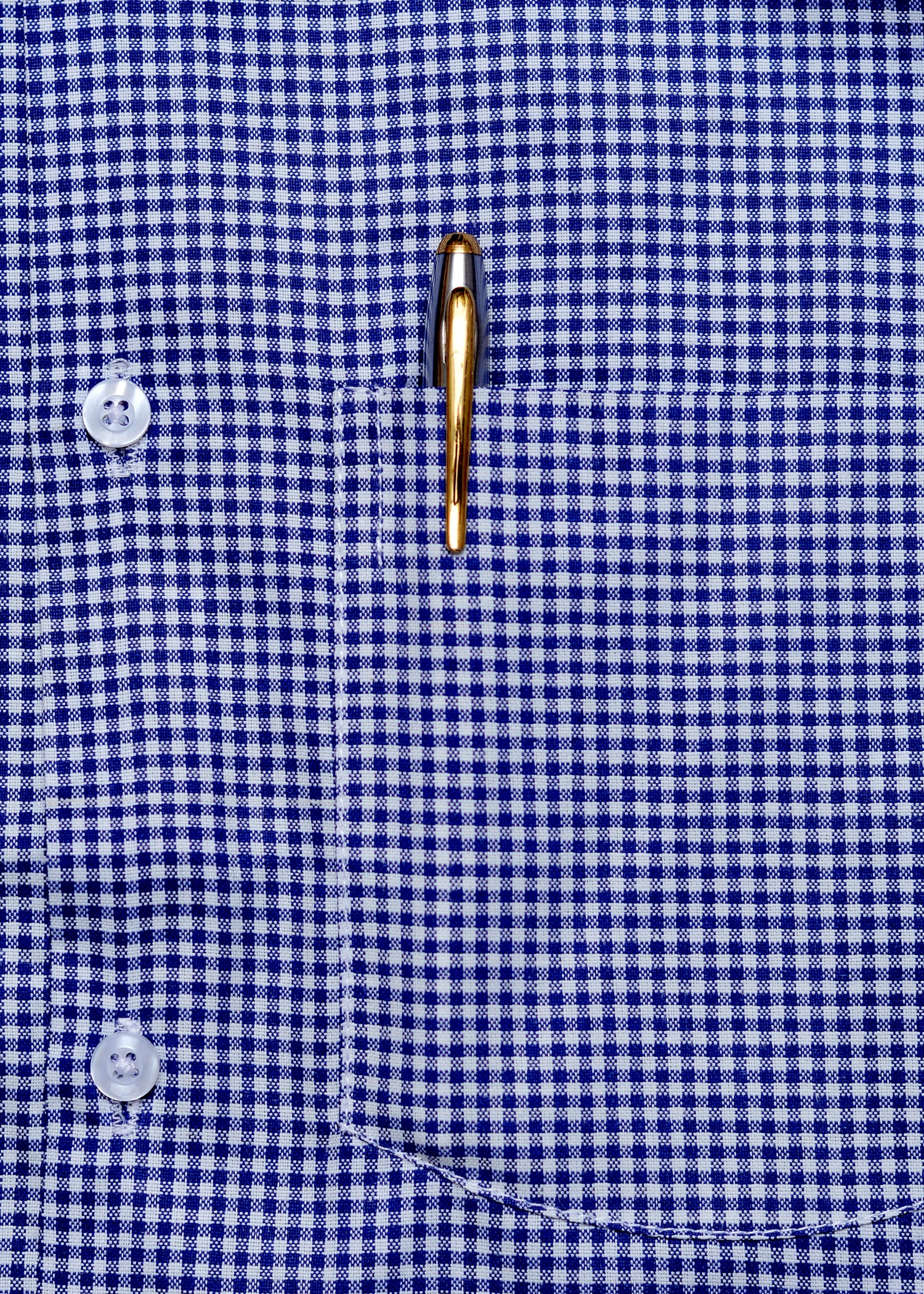 Blue box check Summer Fabric Shirt
