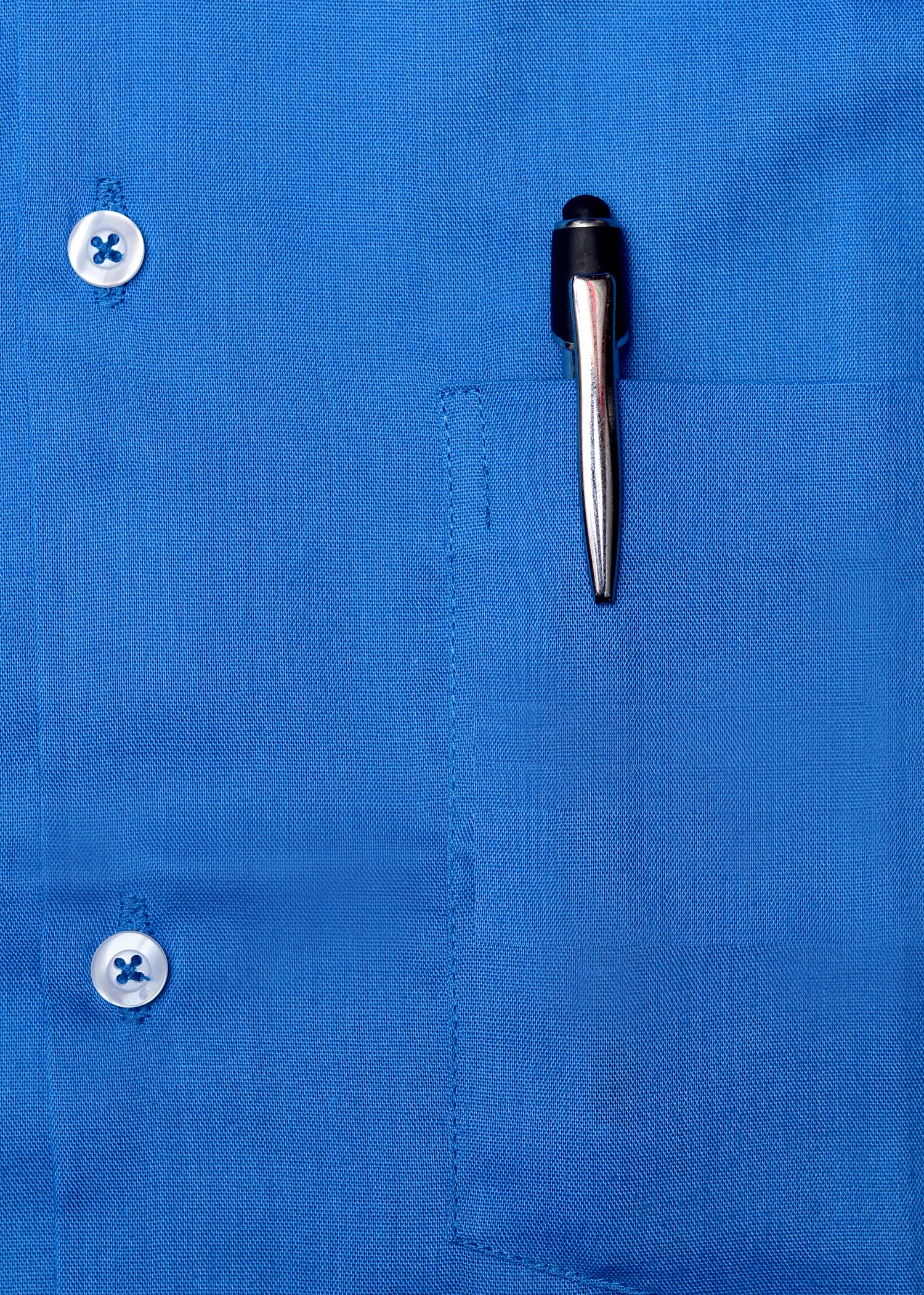 Sapphire Blue plain Formal shirt