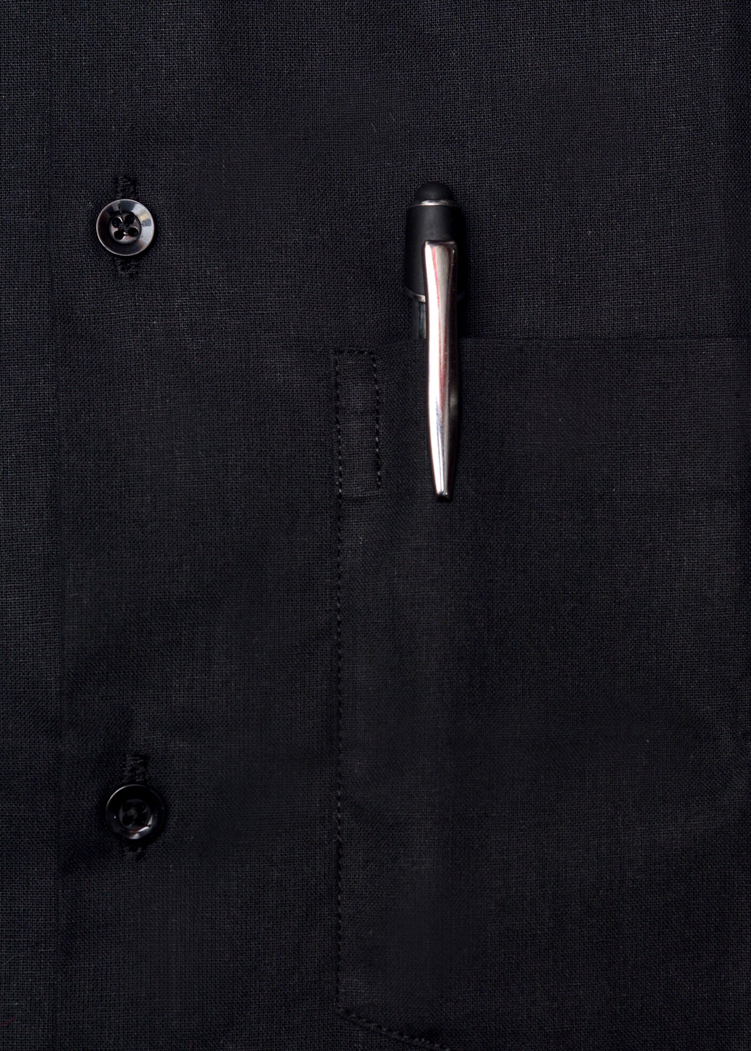 Black plain Formal shirt