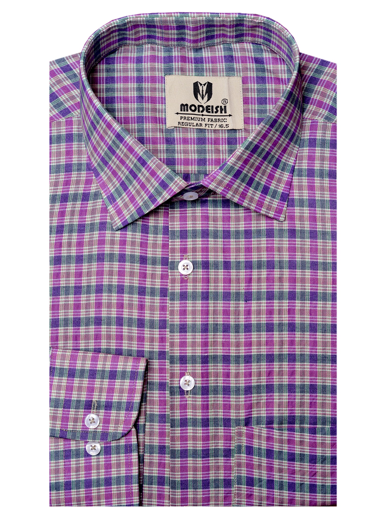 Lalic Multi Check Formal shirt