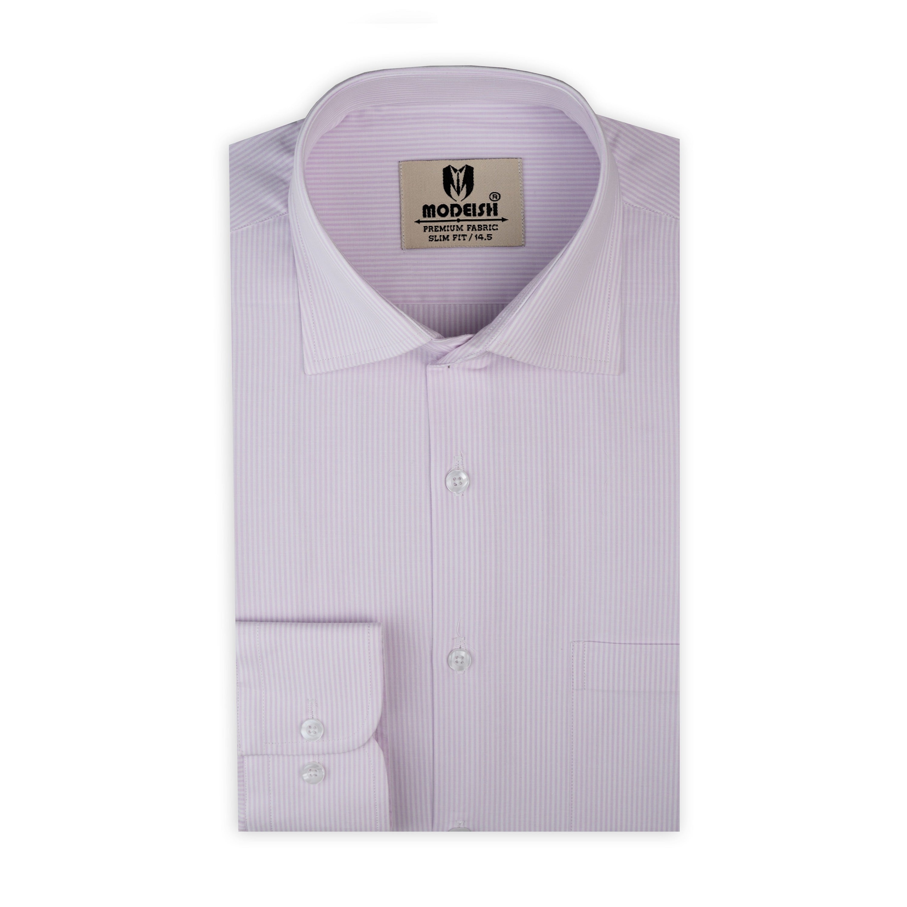 Lilac Pinstripe Shirt