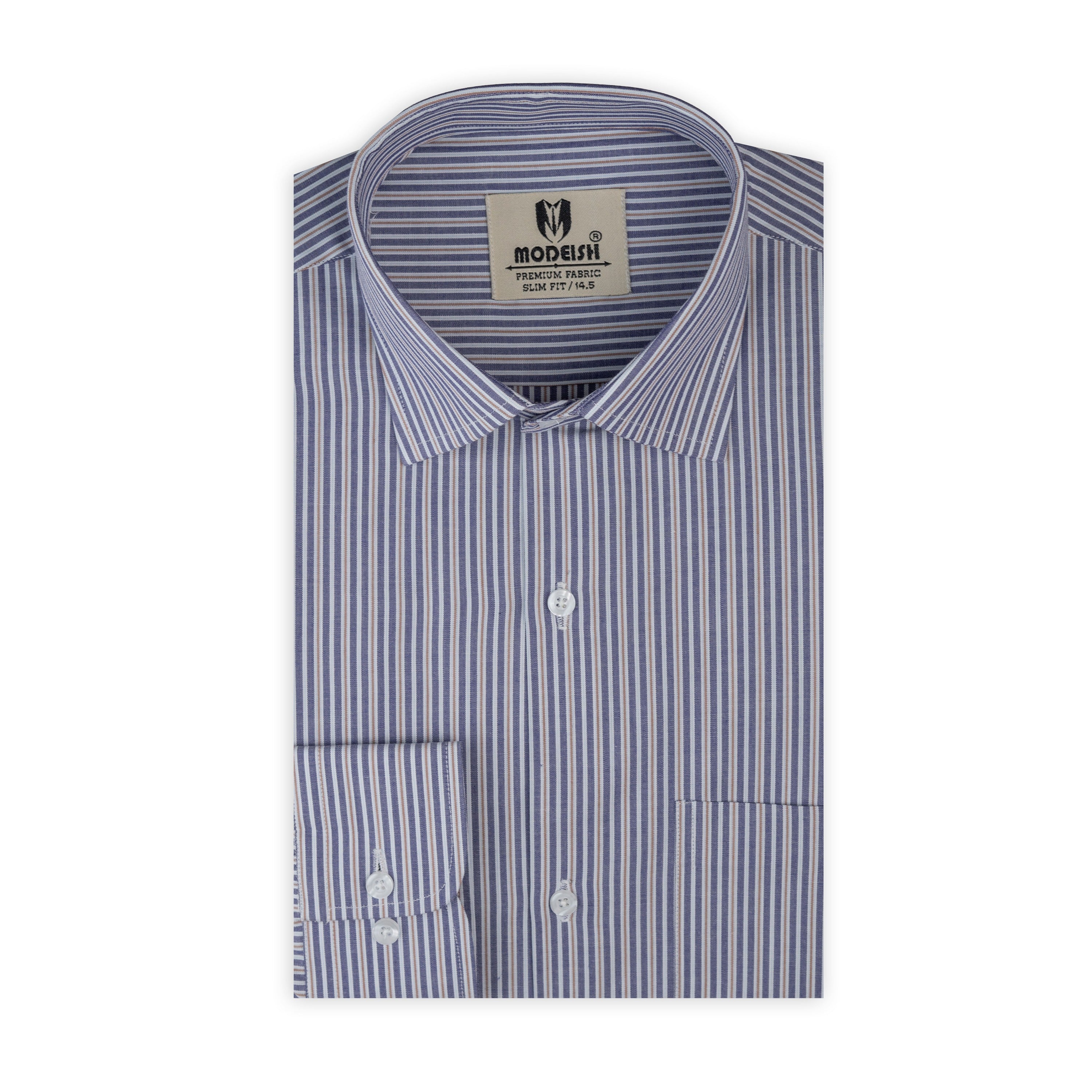 Blue Strpe formal shirt