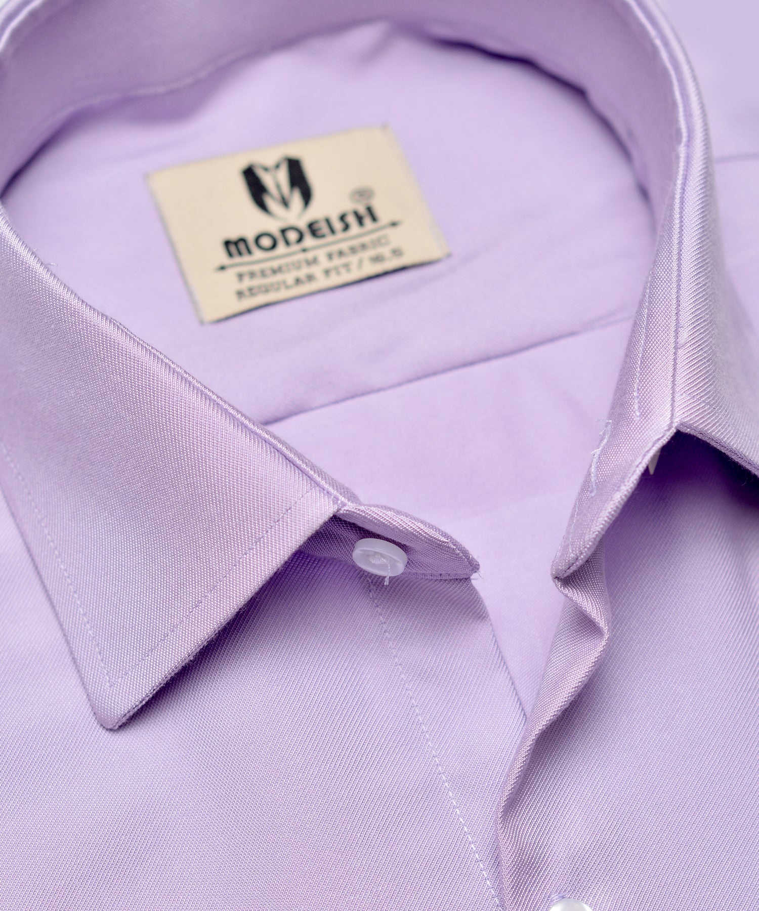 Lavender plain Summer Fabric Shirt