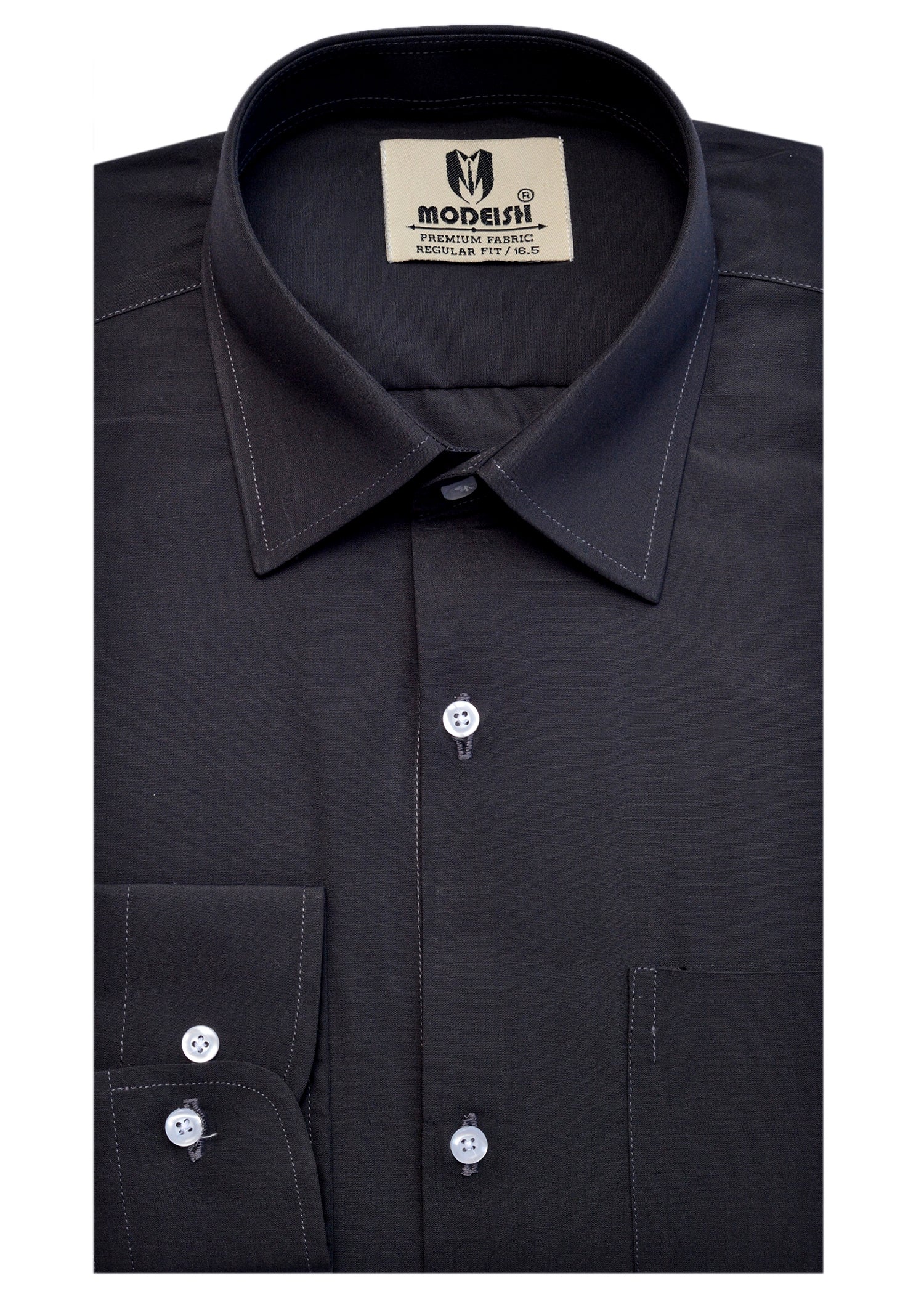 Smoke Charcoal Summer Fabric Shirt