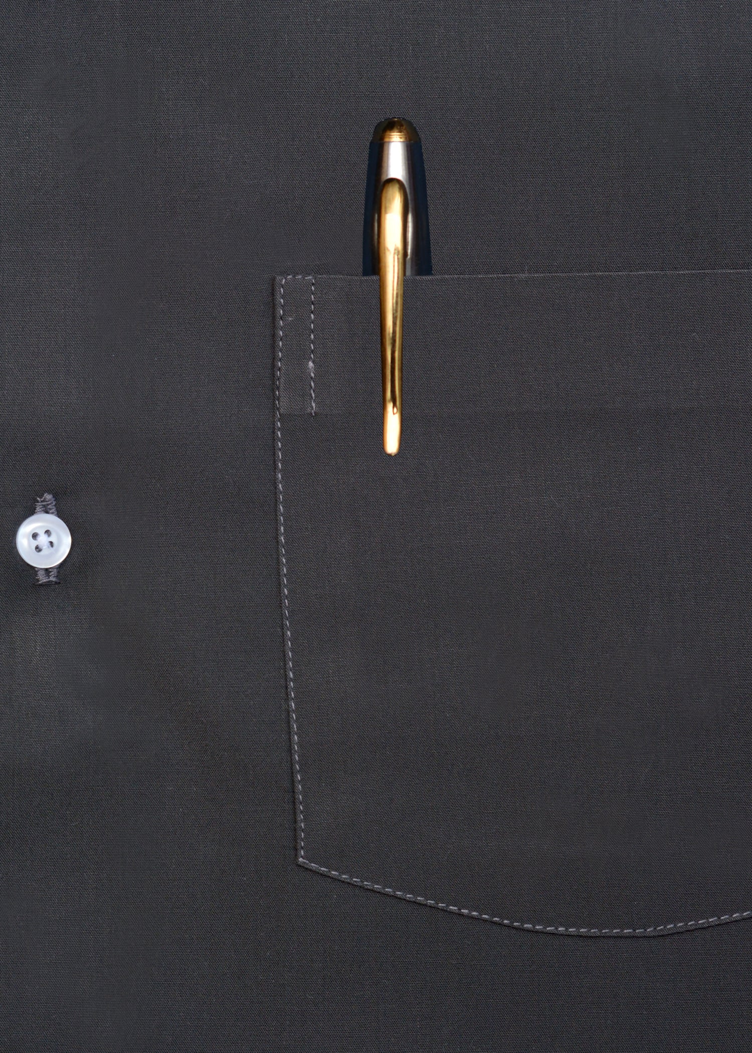 Smoke Charcoal Summer Fabric Shirt