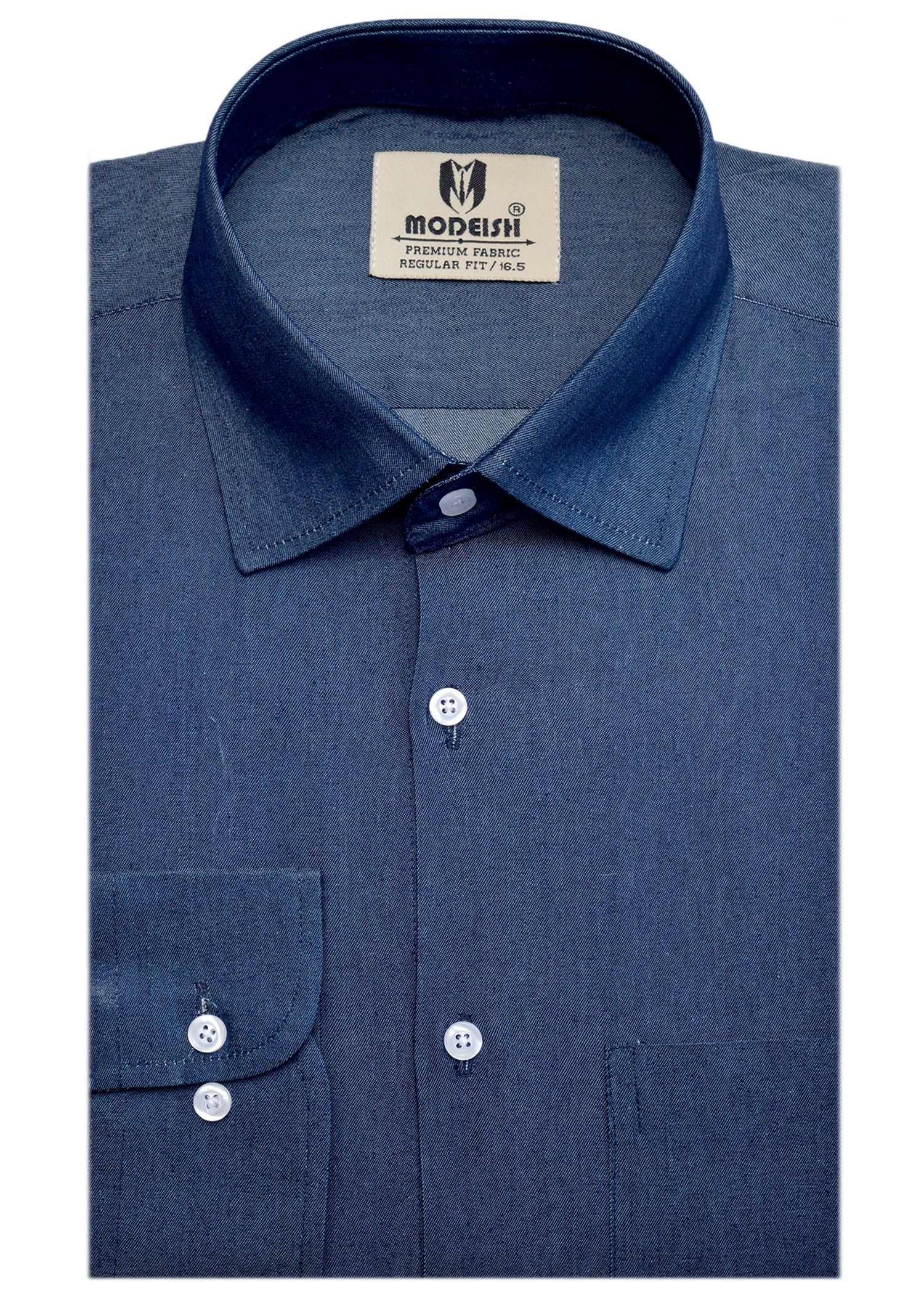 Storm Blue Summer Fabric Shirt