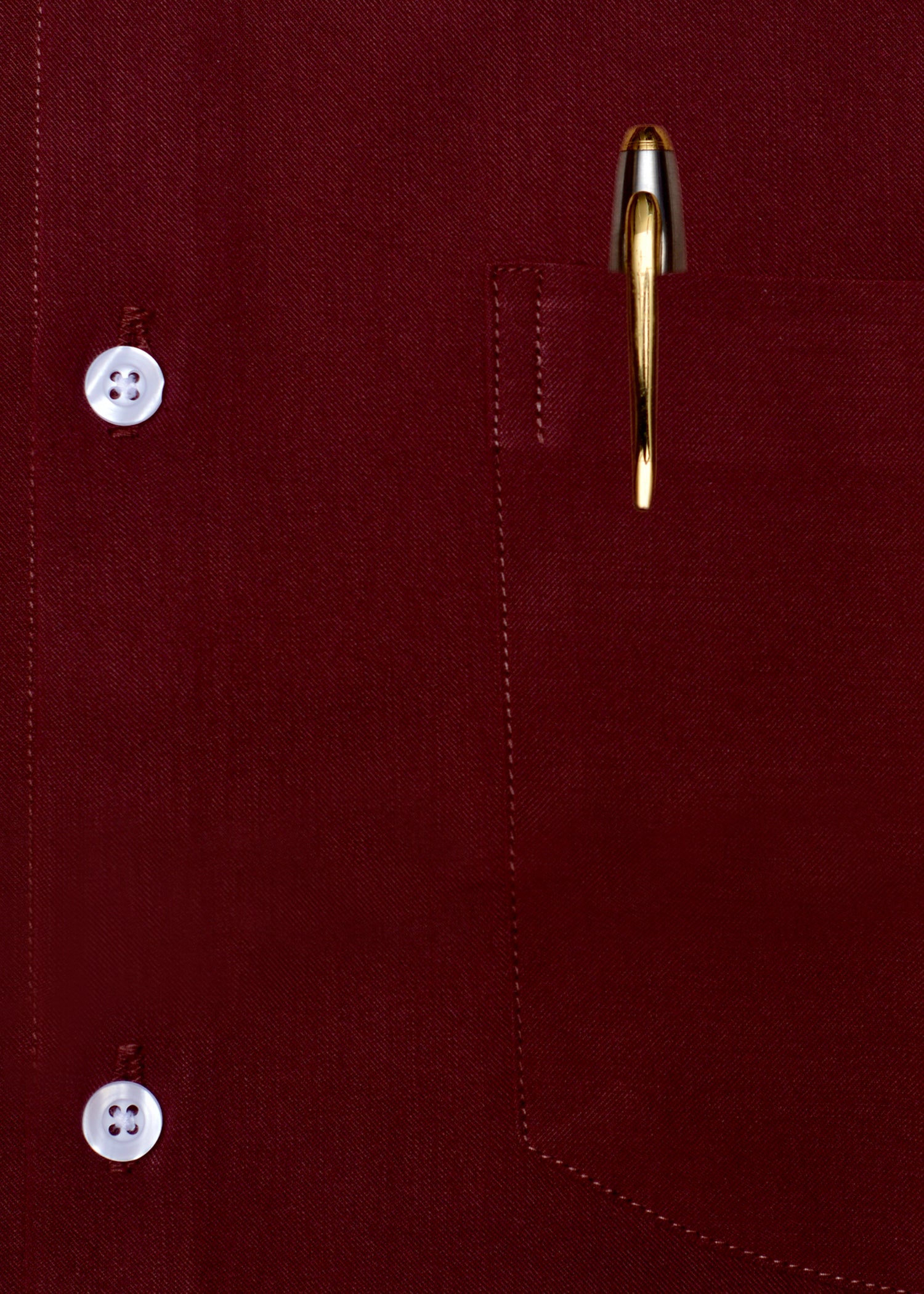 Maroon Plain Summer Fabric Shirt