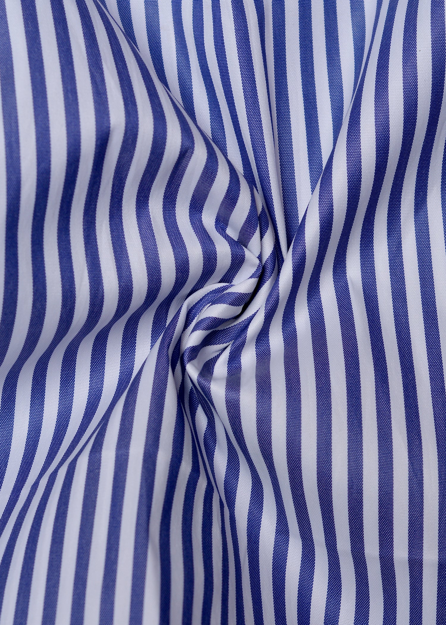 Blue white  Duel stripe  Summer Fabric Shirt