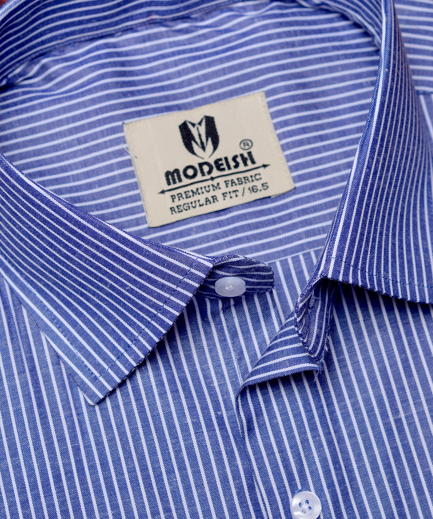 Royal stripe  Summer Fabric Shirt