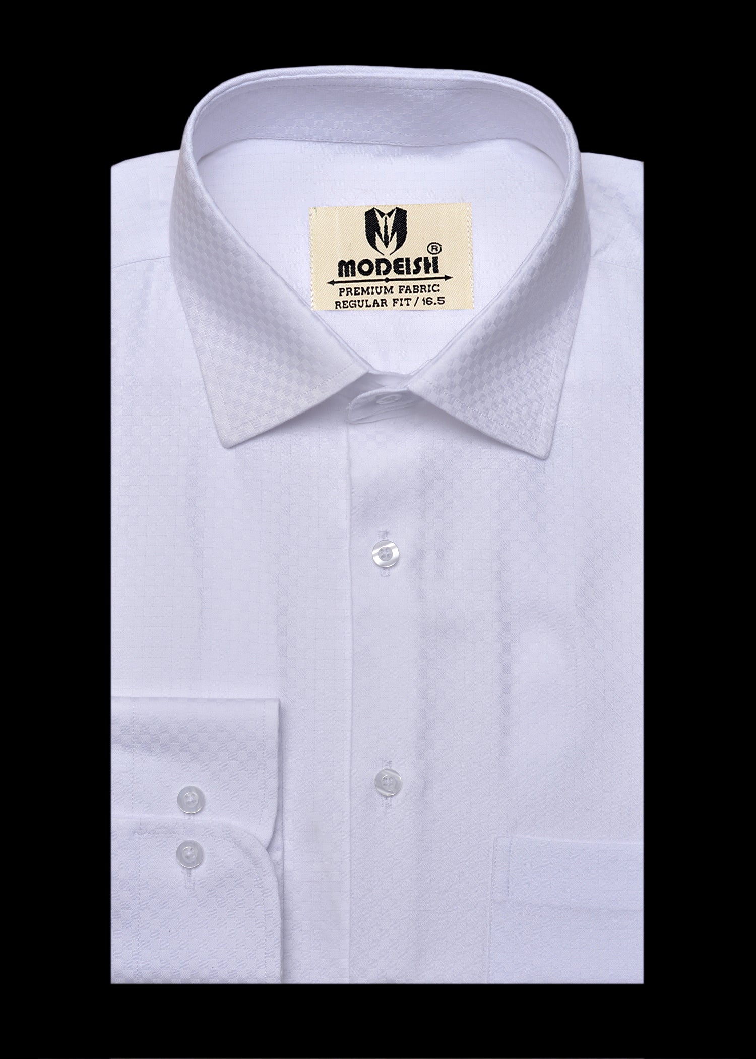 White texture Summer Fabric Shirt